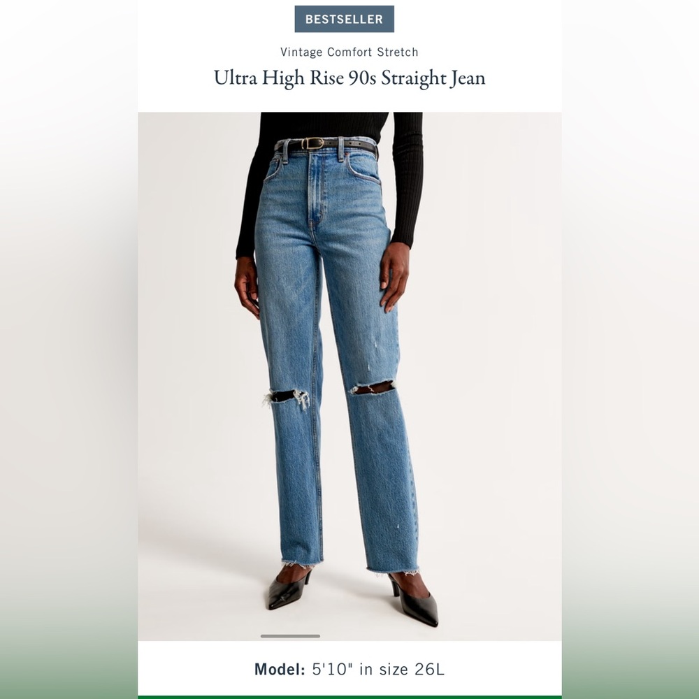 Women’s Abercrombie jeans